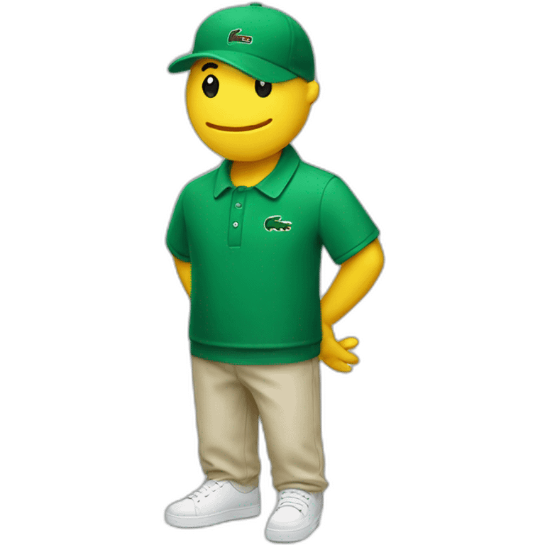 lacoste emoji