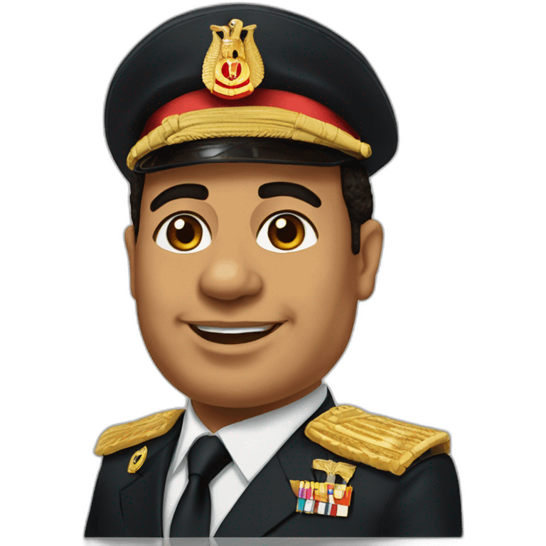 Egypt president Abdelfattah Sisi emoji