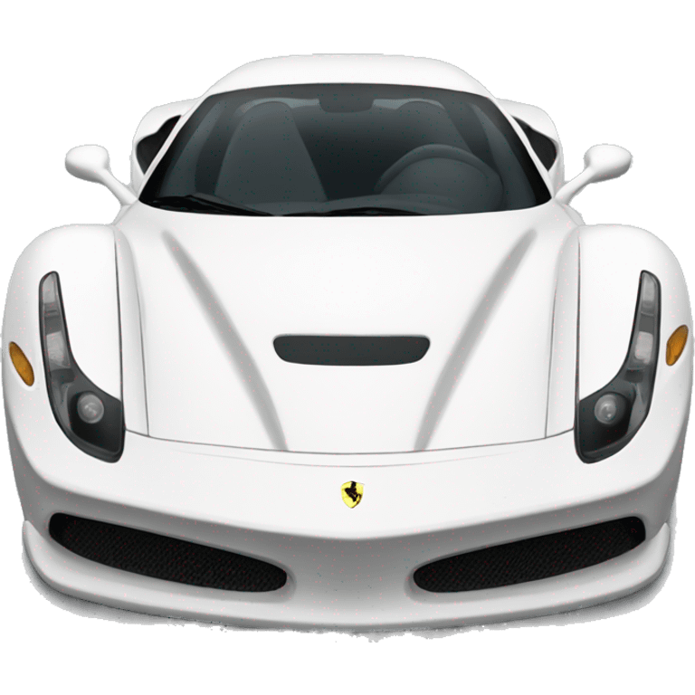 White ferrari emoji