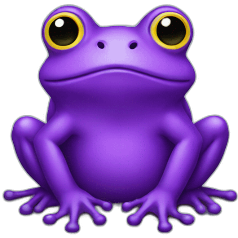 purple frog emoji