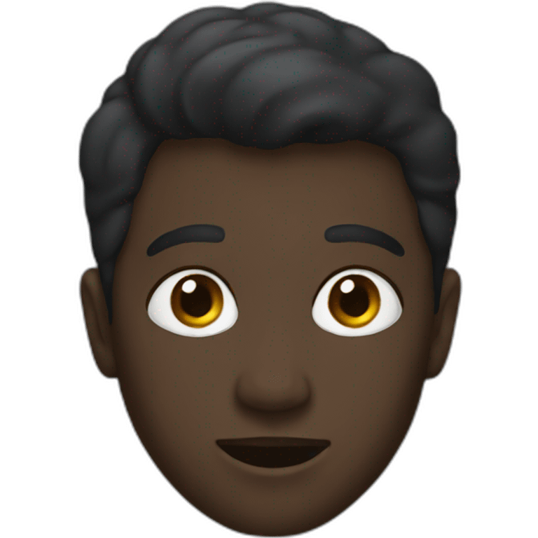 black auditory emoji emoji