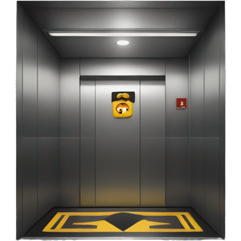 Elevator floor indicator emoji