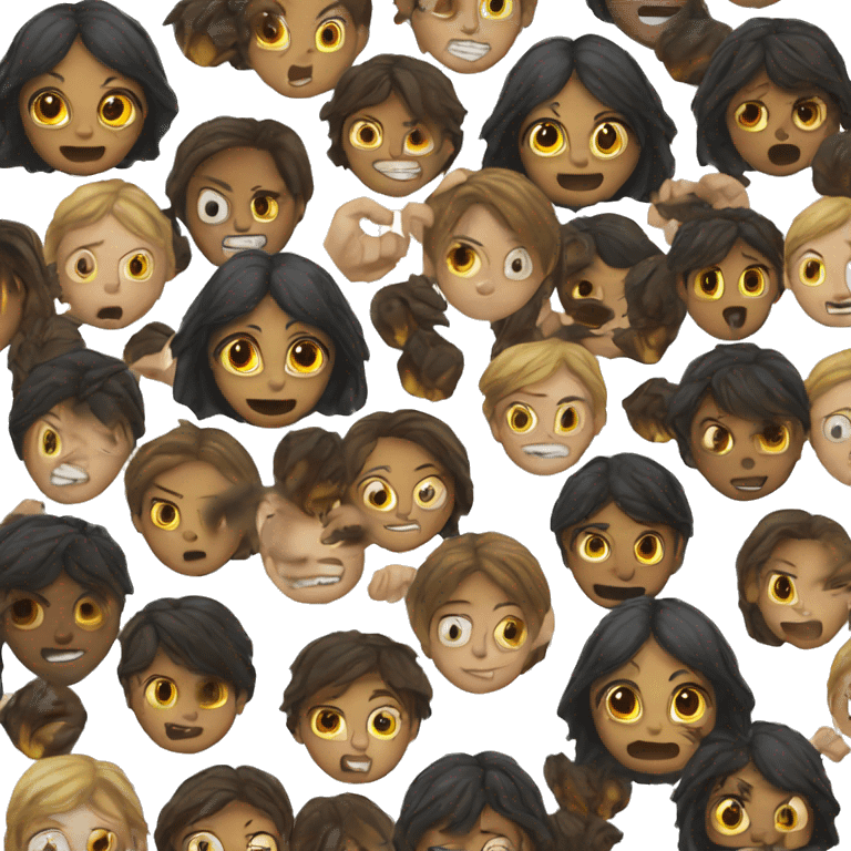 the girl who scares everyone emoji