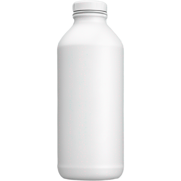 White 1 L water bottle  emoji