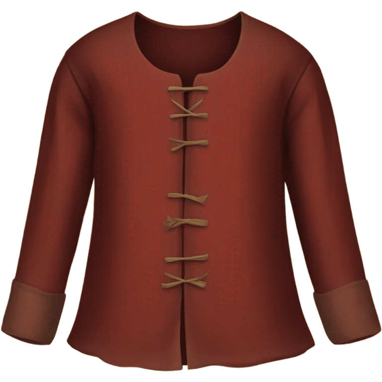 medieval shirt red emoji