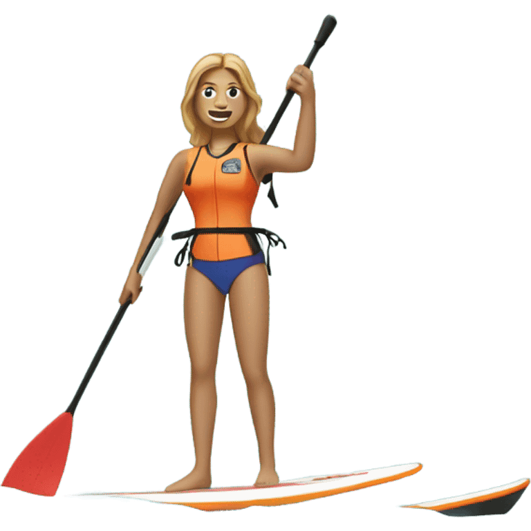 paddleboarding emoji