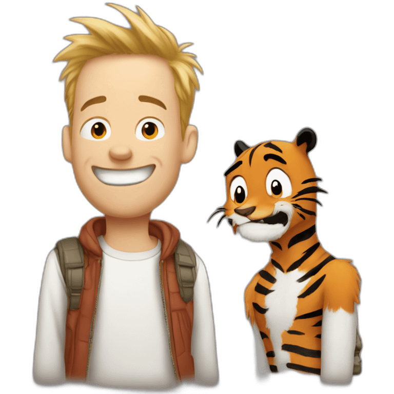 Calvin and hobbes emoji