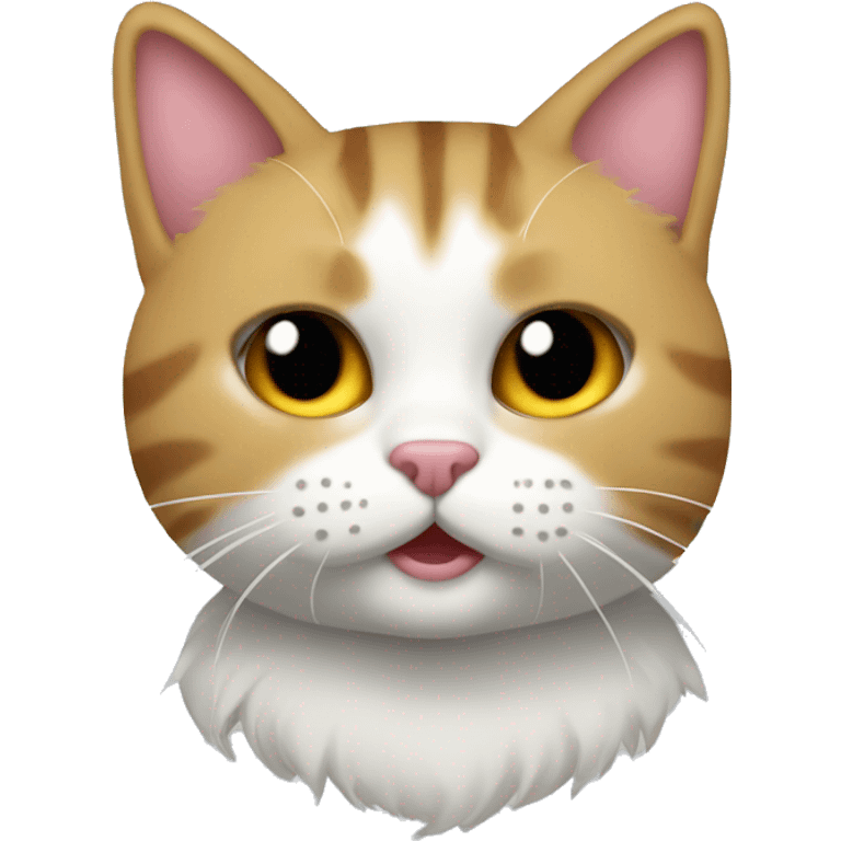 gatita con lazo emoji