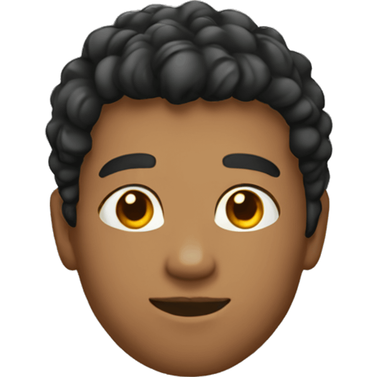 bold young men emoji