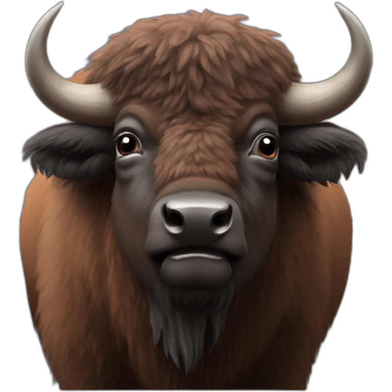 Bison ailé emoji