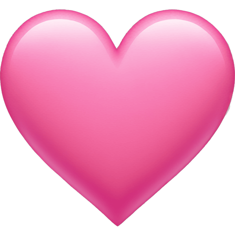 Pink heart emoji