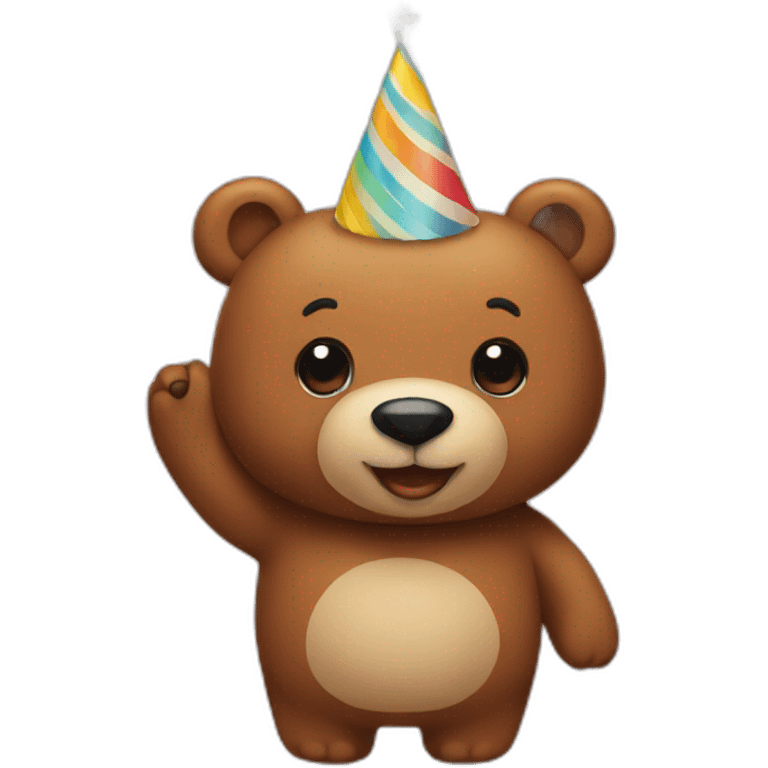 birthday bear emoji