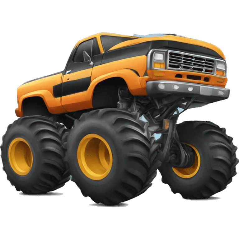 Big monster truck emoji