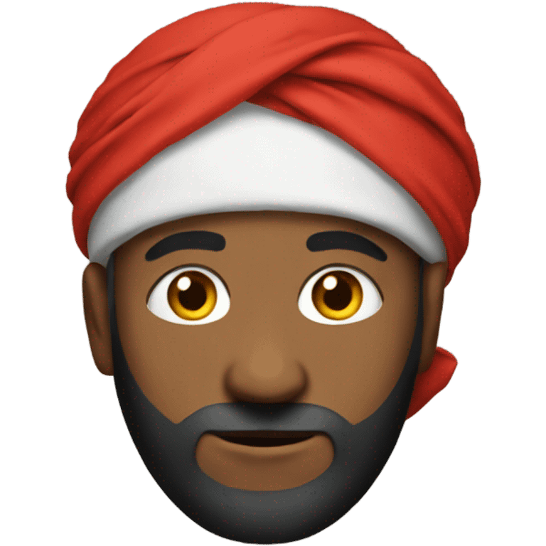 Habibi red turban emoji