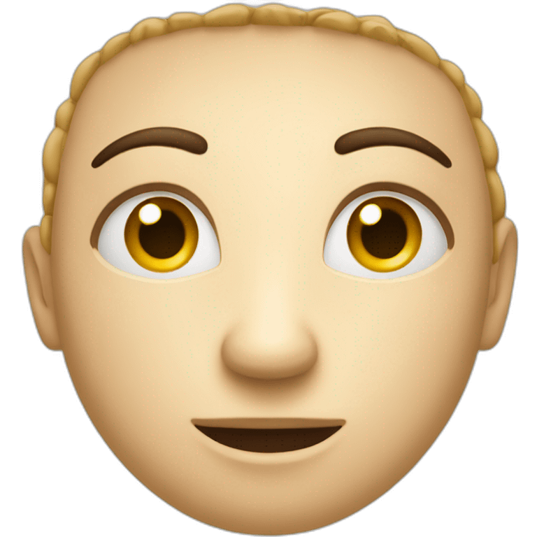 Visage méfiant emoji emoji