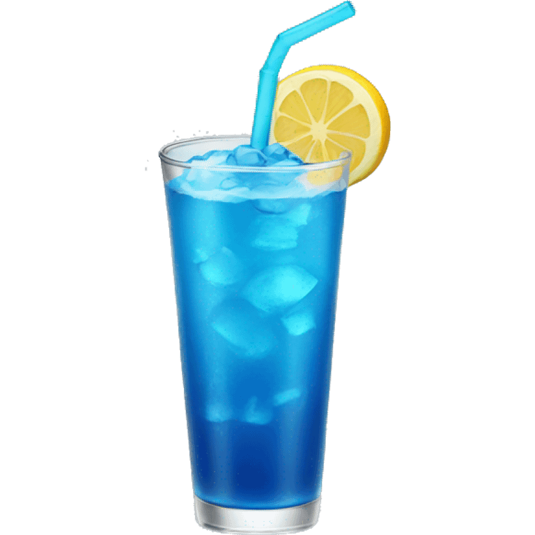 blue drink emoji