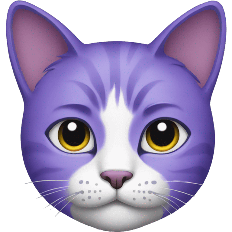 purple cat emoji