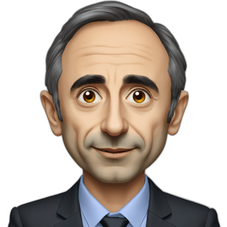 Éric zemmour portrait épaules emoji