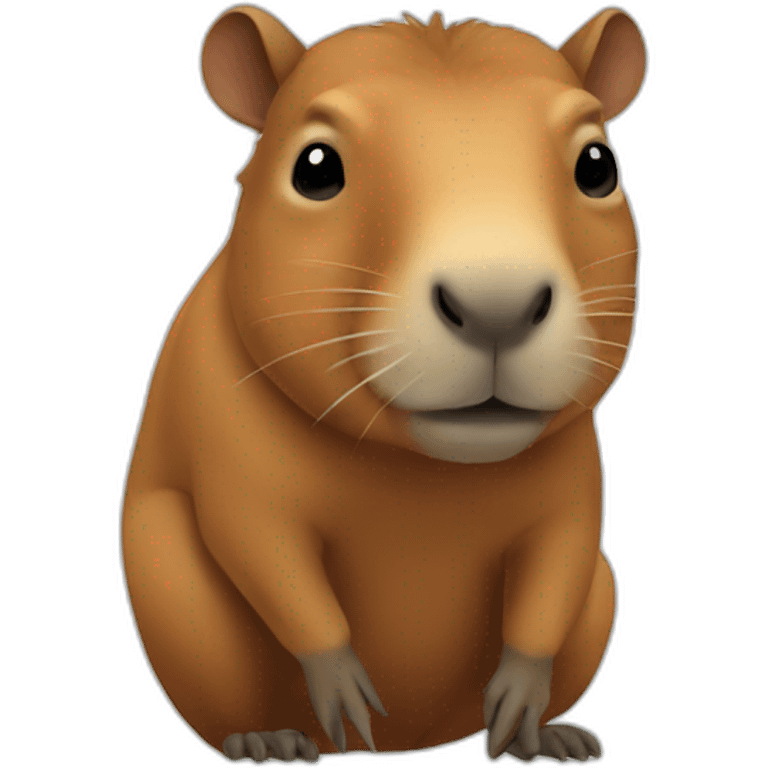 Capibara emoji