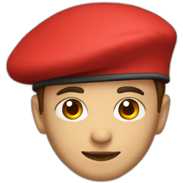 beret red emoji