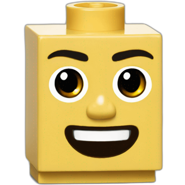 LEGO brick emoji