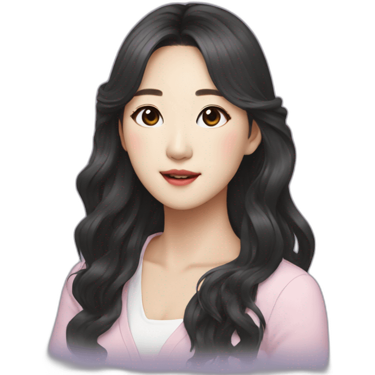 Karina Korean idol emoji