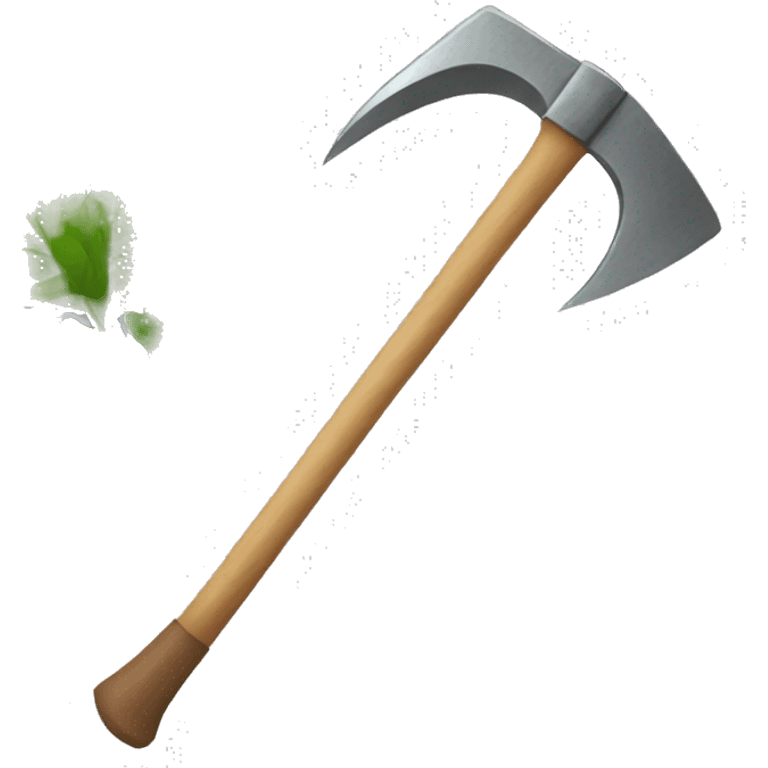 gardening pickaxe emoji