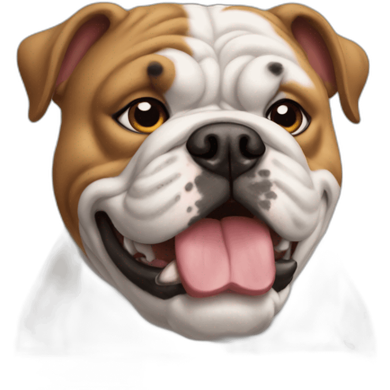 bulldog emoji