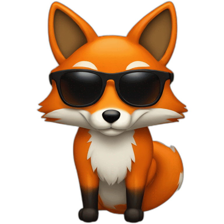 fox sunglasses emoji