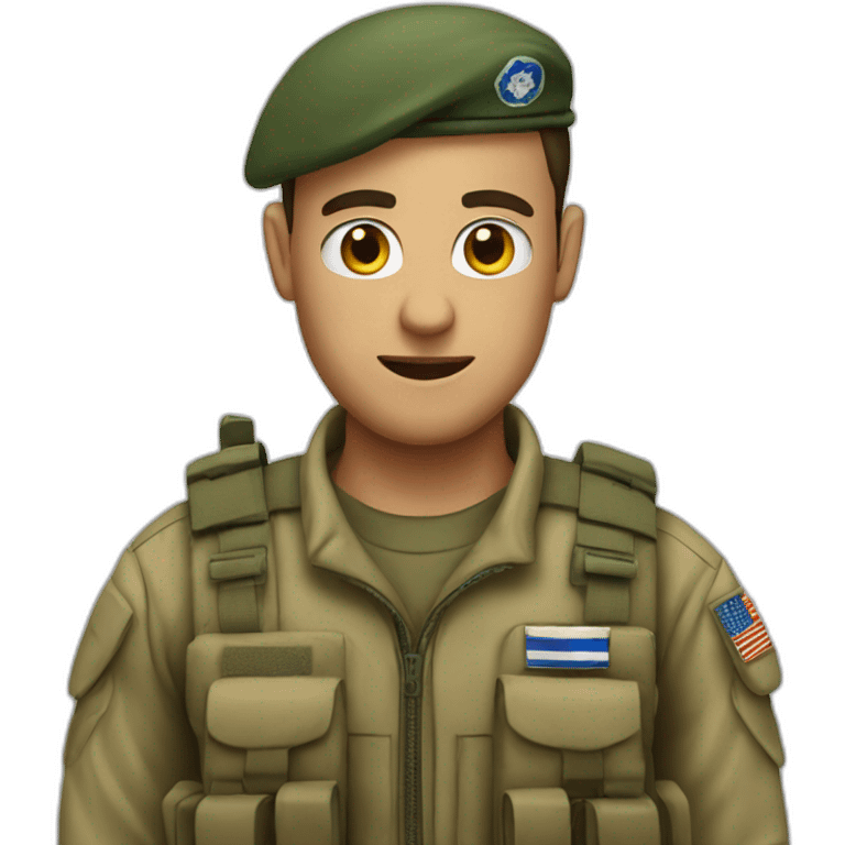 Storng israeli soldier emoji