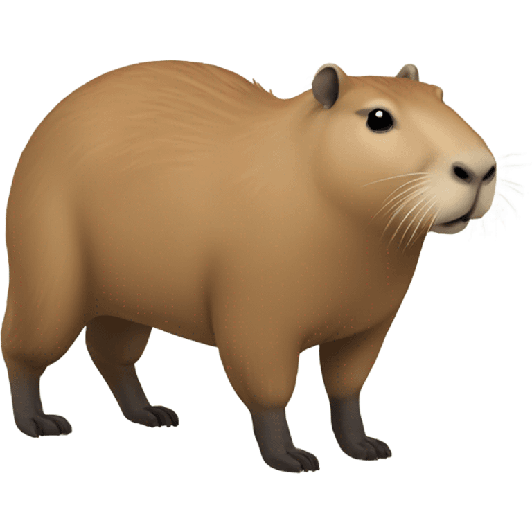 Capybara emoji