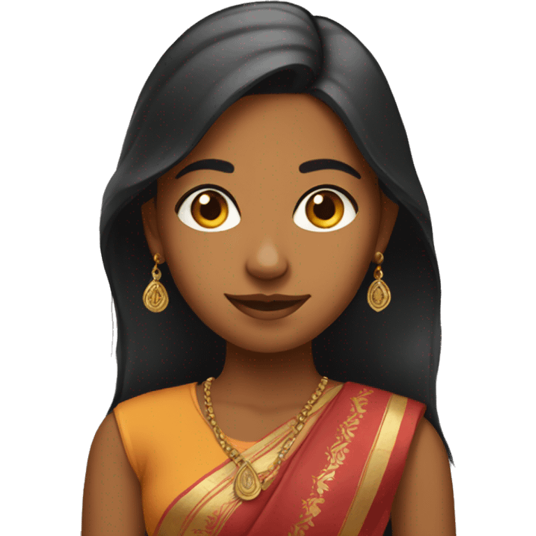 Young Indian woman  emoji