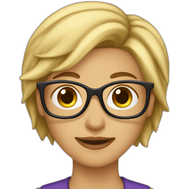 lesbian librarian emoji