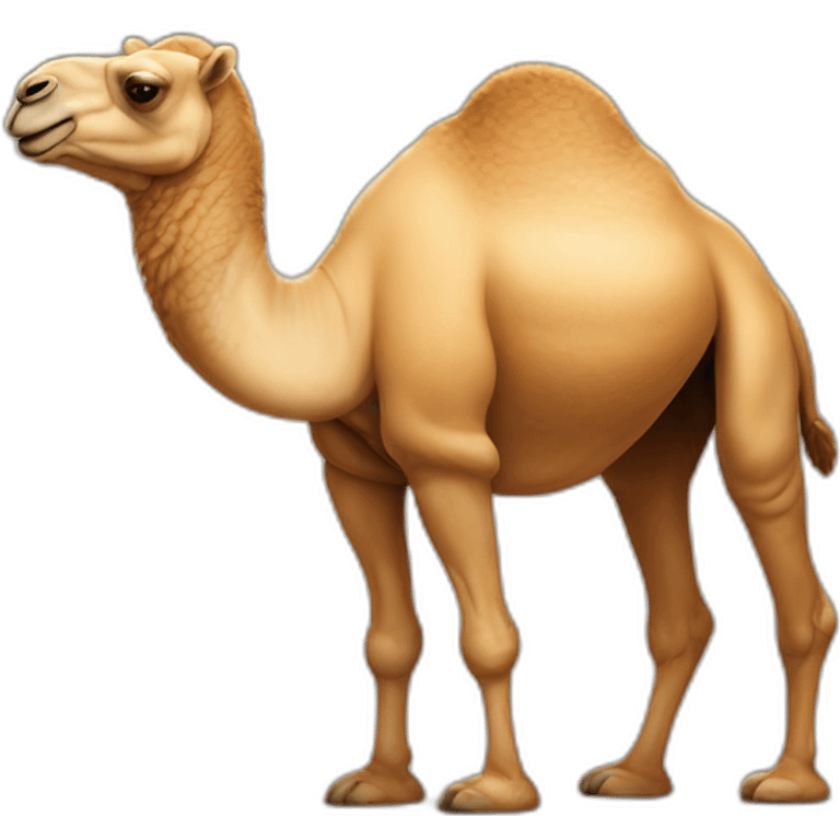 Absurdly-fat-camel emoji