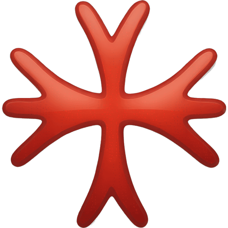 red coloured asterisk emoji