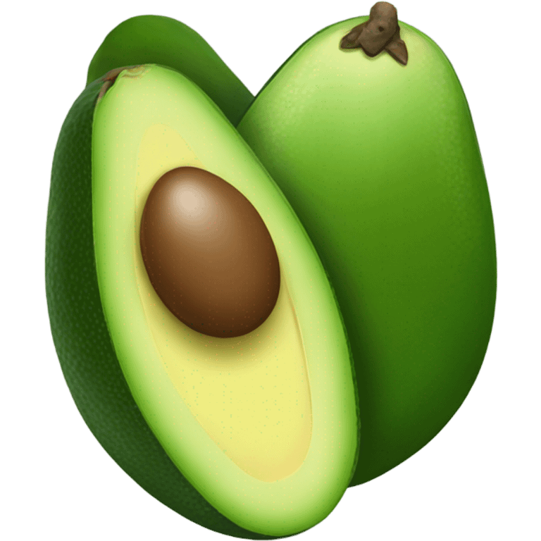 Avocados love emoji