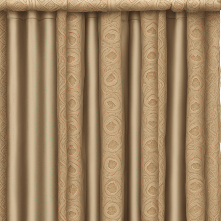 Curtain emoji