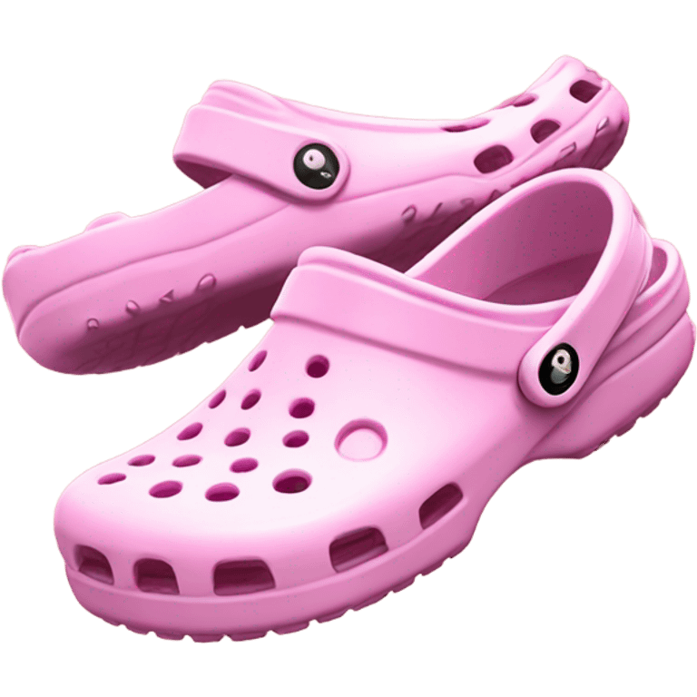 light pink Crocs emoji