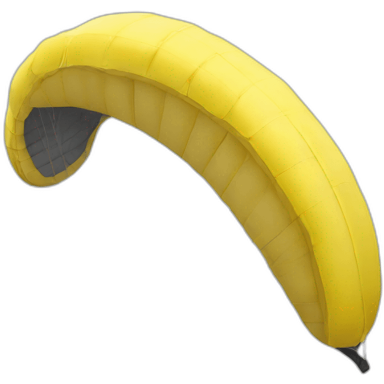 banana paragliding emoji