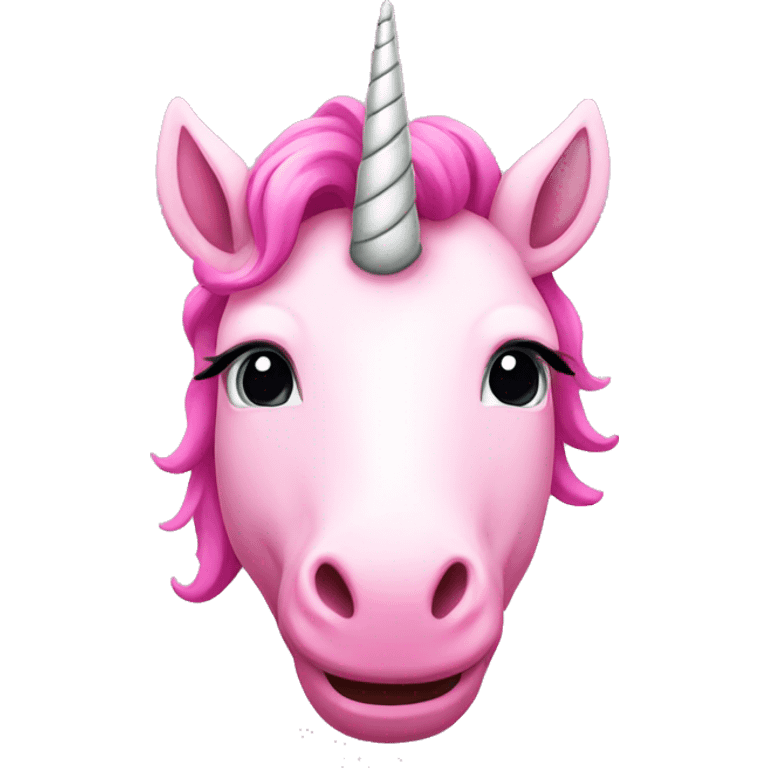 Pink Unicorn emoji