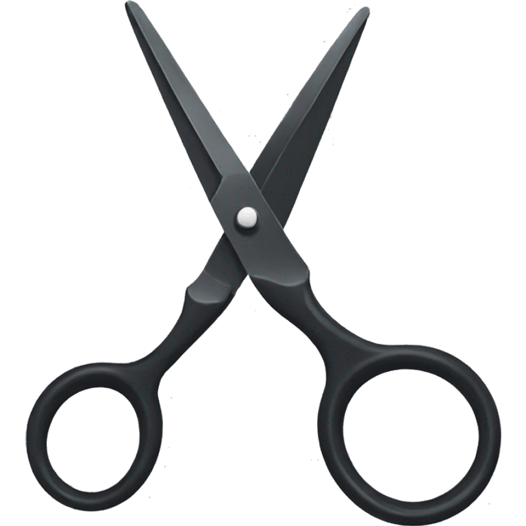 black shears emoji