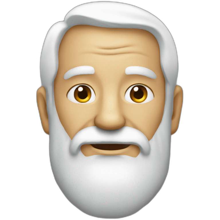 old beard man emoji