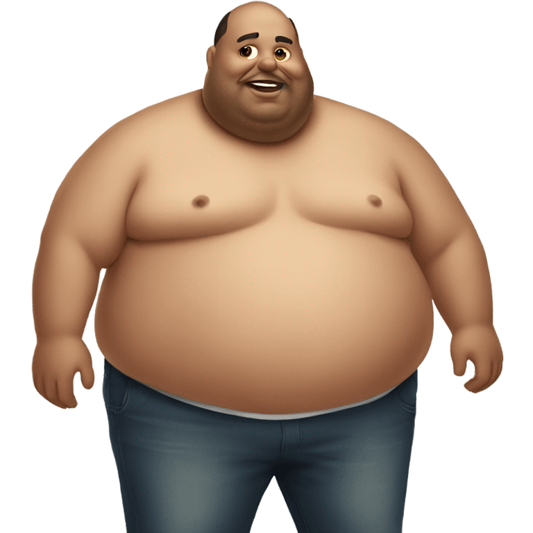 fat man emoji