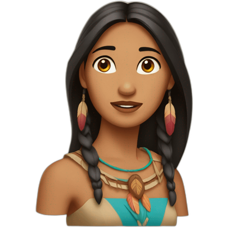 Pocahontas emoji