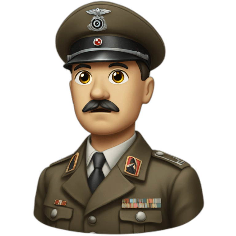 Hitler when the world war 2 emoji