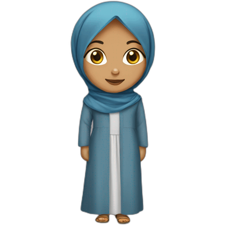 Hijab girl emoji