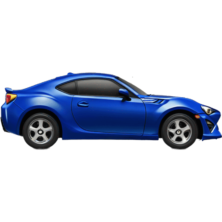 Hot wheel, hot rod, Toyota 86, dark blue  emoji