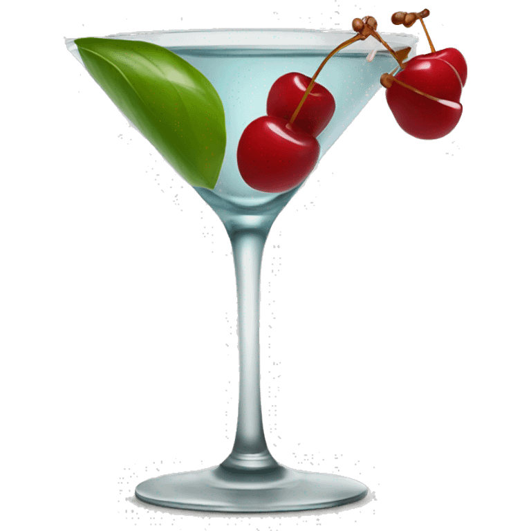 martini with cherries emoji