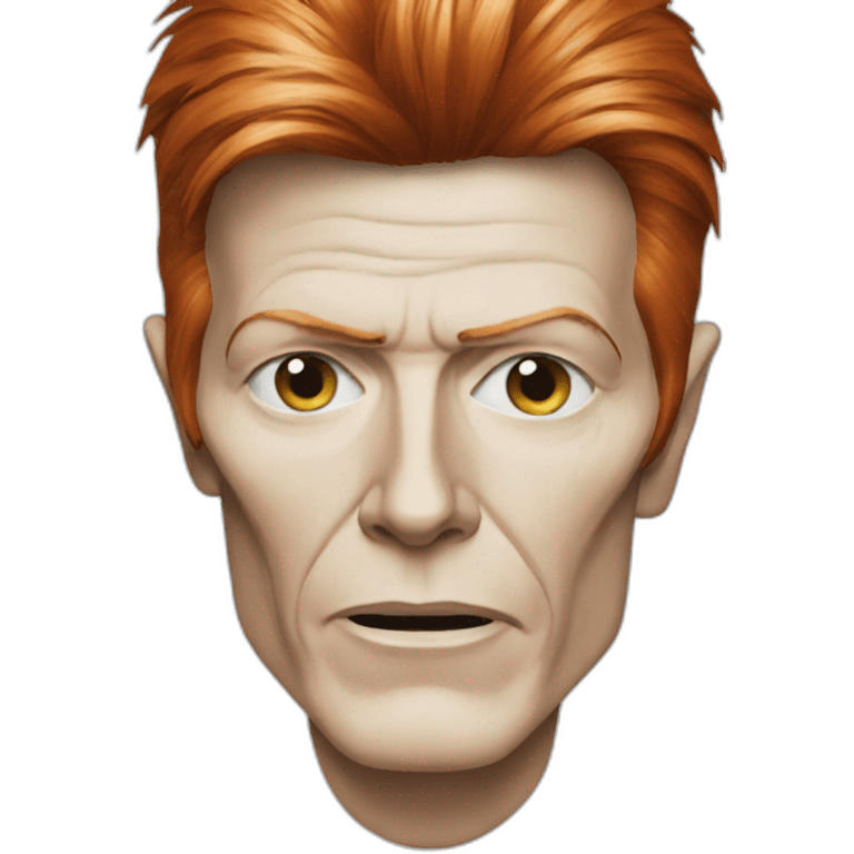 David Bowie emoji