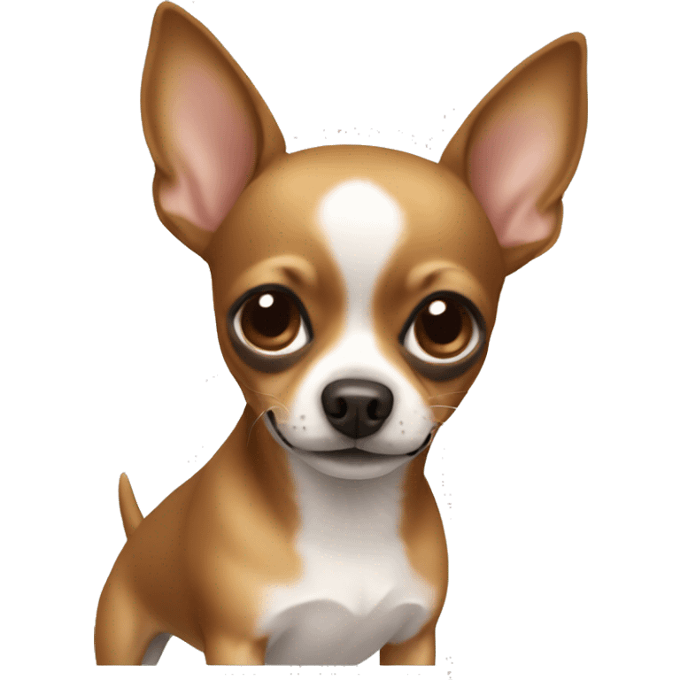 Chihuahua brown emoji